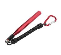 Naroote Herramienta Wacky Rig de Aleación de Aluminio con 100 Anillos Tóricos para Amantes de la Pesca, Herramienta de Cebos Blandos Duradera y Fácil de Usar, Se Adapta a Todos los Gusanos de