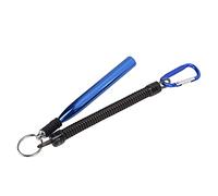 Naroote Herramienta Wacky Rig de Aleación de Aluminio con 100 Anillos Tóricos para Amantes de la Pesca, Herramienta de Cebos Blandos Duradera y Fácil de Usar, Se Adapta a Todos los Gusanos de