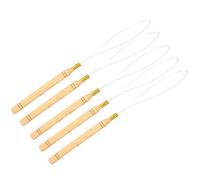 Naroote Herramientas de Extensión del Cabello, Herramienta de Dispositivo de Cuentas 5pcs con una Cómoda Empuñadura de Sujeción de la Extensión de Cabello.