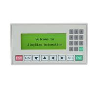 Naroote HMI con Pantalla de Texto OP320-A Precisa de 3,7 Pulgadas con Rendimiento Estable para Control PLC, Adecuado para Monitorear el Estado y el Valor del Equipo, Material ABS