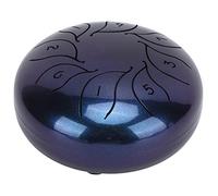 Naroote Instrumento HandPan, Kit de Tambor de Lengua Sound de Metal Limpio Corrosión Fácilmente Resistente a la Corrosión para Tocar (cielo azul)