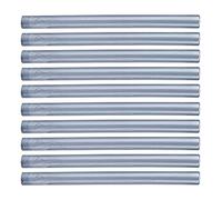 Naroote Juego de 10 Barras de Cera para Sellar, Kit de Sellos de Cera Multicolores, Fácil de Usar para Tarjetas de Invitaciones DIY, Sobres (azul grisáceo)