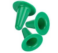 Naroote Juego de 3 Tetinas para Biberón para Terneros, Tetina de Plástico Duradera para Alimentación Higiénica de Leche, Adecuada para Terneros y Otros Animales Jóvenes, Verde, 2,4 X 2,4 X,