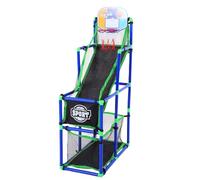 Naroote Juego de Baloncesto, Aro de Baloncesto para Niños, Juego de Aro con 4 Pelotas Inflables, Bomba de Aire, Red de y Soporte, Ideal para el Hogar, Sala de Juegos, Dormitorio