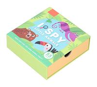 Naroote Juego de Combinación de Animales, 55 Tarjetas de Memoria Interactivas Interesantes para Niños de 3 Años (Combina pequeños Detectives y Animales Divertidos)