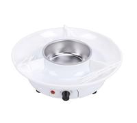 Naroote Juego de Ollas Eléctricas para Fondue Kit Fondue de Chocolate Bandeja para Servir Desmontable 10 Tenedores para Asar Queso Chocolate Caldo de Aceite Caliente para (Enchufe europeo 800W)