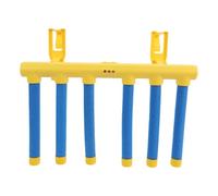 Naroote Juego de Palo de Captura, Juguete Divertido de Velocidad Ajustable para Entrenamiento Interactivo de Coordinación Mano-Ojo Familiar (Yellow)