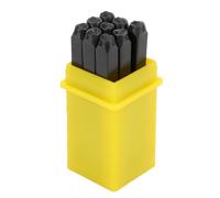 Naroote Juego de Sellos de Números del Alfabeto, Kit de Sellos de Metal de 3 Mm de Acero Al Carbono Duradero con Estuche, para Marcar Metales y Herramientas de Artesanía en Cuero, para Amantes de la