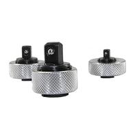 Naroote Juego de Trinquete de Dedo Compacto, Llave de Palma Duradera para Espacios Reducidos, Material de Acero de Aleación, 3 Piezas para Mecánicos