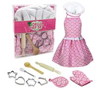 Naroote Juego de Utensilios de Cocina para Niñas con Variedad de Herramientas, Kit Educativo y Seguro para Hornear, para Aventuras Culinarias Imaginativas (Naroote6g9srtadnz-200713ZB07-1)