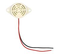 Naroote Juego de Zumbador Activo de 95 DB, 5 Pitidos Continuos para Alarmas Electrónicas, Voltaje de Funcionamiento de 3 a 24 V, Adecuado para Aplicaciones de Bricolaje