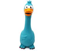Naroote Juguete de Pollo Chillón para Perros, Sonido de Compresión Duradero Interactivo para Perros Pequeños, Medianos y Grandes, Lactopreno (Blue)