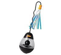 Naroote Juguete del Palillo del Enigma del Gato, Historieta Encantadora Flexible del Enigma del Gato para el Gatito para la Tienda de Mascotas (Black)