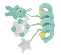 Naroote Juguetes Colgantes para Bebés para una Estera de Juego, Juguetes para el Asiento del Automóvil Lujoso Actividades Espirales Colgantes Cuna Cuna para Bebés Tocadores para Cochecito para (GREEN)