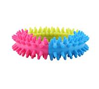 Naroote Juguetes Masticables para Cachorros con Limpieza de Dientes Que Previenen la Depresión para Perros Pequeños, Hechos de TPR, 3,9" de Diámetro para Dueños de Mascotas