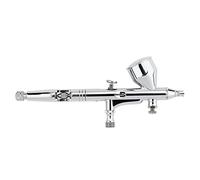 Naroote Kit de Aerógrafo de Doble Acción con Pistola Pulverizadora de Control para Pasteles/modelos/arte de Uñas, Perfecto para Efectos de Punteado para Pintura con Aerógrafo - Taza de Alimentación