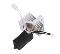 Naroote Kit de Boquilla de Cerámica de Acero Endurecido de 0,2 Mm, Hotend de Calentador de 60 W con Refrigeración Mejorada, Hotend de Alta Temperatura con Diseño Eficiente, Ideal para Modelado 3D por