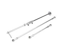 Naroote Kit de Dirección Delantera Go Kart para ATV UTV Go K Art de 168 Ml, 640 Mm |Respuesta de Dirección Mejorada, Conjunto Frontal de Aleación de Acero de Alta Resistencia para Proyectos de