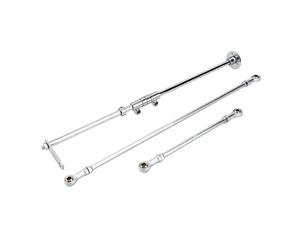 Naroote Kit de Dirección Delantera Go Kart para ATV UTV Go K Art de 168 Ml, 640 Mm |Respuesta de Dirección Mejorada, Conjunto Frontal de Aleación de Acero de Alta Resistencia para Proyectos de