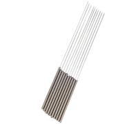 Naroote Kit de Limpieza de Boquilla de Impresora 3D, Kit de Impresora 3D Accesorios de 10 Piezas de Acero Inoxidable y Agujas de Punción Seca de Cobre Agujas de Limpieza de Boquilla de 0,4 Mm