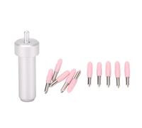Naroote Kit de Soporte de Cuchillas de Punta Fina, 10 Uds., Cuchillas de Corte de Acero de Aleación Duraderas para Materiales de Máquinas Cortadoras de la Serie