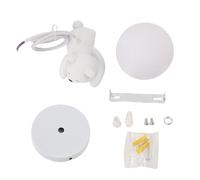 Naroote Lámpara Colgante Luna, Techo con Pantalla 3D con Diseño de Oso Durmiendo, Elegante Lámpara Colgante para Dormitorio, Sorpresa Ideal para Cafetería, Hotel