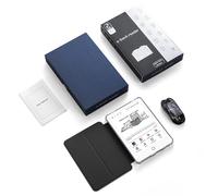 Naroote Lector de Libros Electrónicos de 6 Pulgadas, Pantalla de 300 PPP con 4 GB de RAM y 64 GB de Almacenamiento, Luz Frontal Integrada, para Formatos Compatibles con 11 (White)
