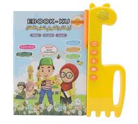 Naroote Libro de Aprendizaje para Niños, Máquina de Aprendizaje de Educación Temprana con Función de Lectura de para Niños de 3 a 6 Años, Soporte Multilingüe en Malayo árabe Inglés