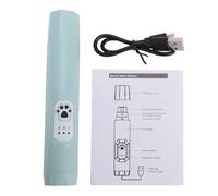 Naroote Lima Eléctrica para Uñas de Mascotas, Lima de Uñas para Perros, 3 Velocidades, Recortadora, Batería Recargable, bajo Nivel de Ruido, Herramienta de Aseo con Punta de Esmeril para