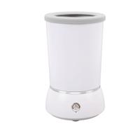 Naroote Limpieza de la Taza de los Pies de Mascotas, Base que Puede Ser Atacada para la Limpieza Automática de las Piernas del Perro con Cerdas de Silicona, Cómodo para el Hogar (WHITE)