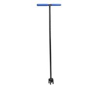 Naroote Llave de Medidor de Agua de 24 Pulgadas, Herramienta de Cierre con en T de Acero Reforzado, Llave de Utilidad de 4 Vías con Apagado, Ideal para Medidores de Agua Principales de Acera,