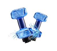 Naroote Mancuernas de Agua para Ejercicios Acuáticos Equipo de Ejercicios Duradero para Entrenamientos de bajo Impacto Hecho de Material de PE Resistente Al Cloro Tamaño 28 X 15 X 13,5 Cm Paquete de