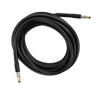 Naroote Manguera de Jardín, Manguera de Lavadora Eléctrica Máxima de 40 MPa 5800 Psi Disponible 16,3 Yardas para Exteriores (Conector en Color Cobre)