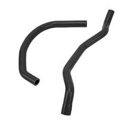 Naroote Manguera de Refrigerante de Silicona, Manguera de Refrigerante de de Alta Resistencia y Duradera para Banshee 350 1987 a 2006 (BLACK)