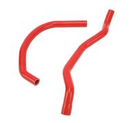 Naroote Manguera de Refrigerante de Silicona, Manguera de Refrigerante de de Alta Resistencia y Duradera para Banshee 350 1987 a 2006 (rojo)