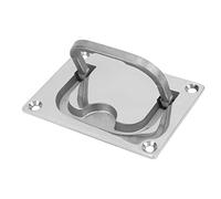 Naroote Manija de Escotilla de Cubierta de Barco Resistente a la Corrosión de Acero Inoxidable 316 para Uso Amplio en Muebles del Hogar, Fácil de Instalar, 1 Pieza para Armarios, Aparadores