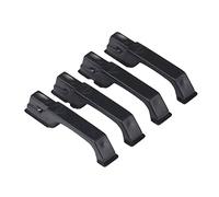 Naroote Manija de Puerta de Plástico RC Duradera para -4 D90 Axial SCX10 1/10 RC Crawler Car Alta Simulación 4 Piezas para Entusiastas de