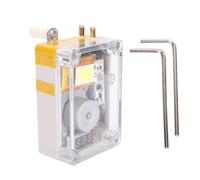 Naroote Manivela Manual de Emergencia, Cargador USB, Generador de Energía Manual Portátil con Salida USB para Acampar, Equipo de Supervivencia Al Aire