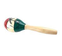 Naroote Maracas Instrumentos Musicales Sonajeros de Madera Educativos Hechos a Mano para Fiestas de Cumpleaños Divertidas Musicales 1 Unidad (#1)