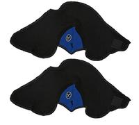 Naroote Máscara de Media Cara para Ciclismo de Invierno, Antipolvo, Resistente Al Viento, para esquí Al Aire, Mantiene el Calor, Fácil de Respirar, Máscara de Poliéster Unisex para Motocicleta,