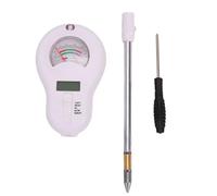Naroote Medidor de Humedad del Suelo, Medidor Digital de Suelo 6 en 1 con Sonda Sensible, Pantalla LCD Retroiluminada, Función de Rotación de 90°, Lecturas Rápidas, para Jardín