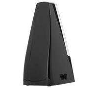 Naroote Metrónomo Mecánico Clásico Universal Estilo Pirámide Clásica para Músicos, Selector de Tempo Tonificado para Batería de Piano - Material ABS de Acero Plástico (BLACK)