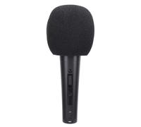 Naroote Micrófono de Bobina para el Altavoz Activo, Movimiento de Transmisión Estable de Micrófono Dinámico con Cable (Black)