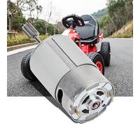 Naroote Micromotor RS550 de 6V de Alta Velocidad y Duradero para Coche de Juguete Eléctrico, Motocicleta para Niños, Adecuado para Niños, Motor de Coche de Juguete (6V550-10000rpm)