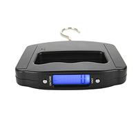 Naroote Mini Báscula de Anzuelo Digital Portátil, Precisa, Diseño Liviano para Compras y Actividades Al Aire Libre, Plástico ABS y Material de Acero Inoxidable