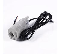 Naroote Mini Bomba de Agua Sumergible DC 12V Bomba Eficiente de Alto Flujo para Acuarios y Fuentes Negro 1,5 M (Línea desnuda negra de 1,5 m.)