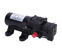 Naroote Mini Bomba de Diafragma Inteligente Bomba de Refuerzo de Agua Duradera para Purificadores de Agua Salida de 10mm DC12V Plástico de Ingeniería
