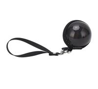 Naroote Mini Cámara, Mini Cámara con Rodamiento de Rodamiento con Cremallera de Terciopelo de Eva para Viajar (Black)