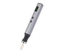 Naroote Mini Herramienta Rotativa Inalámbrica, Bolígrafo de Grabado de 5 Velocidades con 7 Cabezales de Repuesto y de Brocas de Rápido, Recargable por USB para Manualidades, Reparación