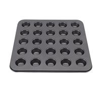 Naroote Mini Moldes Antiadherentes para Magdalenas y Magdalenas, Moldes para Hornear de Acero Al Carbono de Primera Calidad para una Fácil Limpieza en la Cocina, 1,4x1,0x0,8 Pulgadas, para Hornear